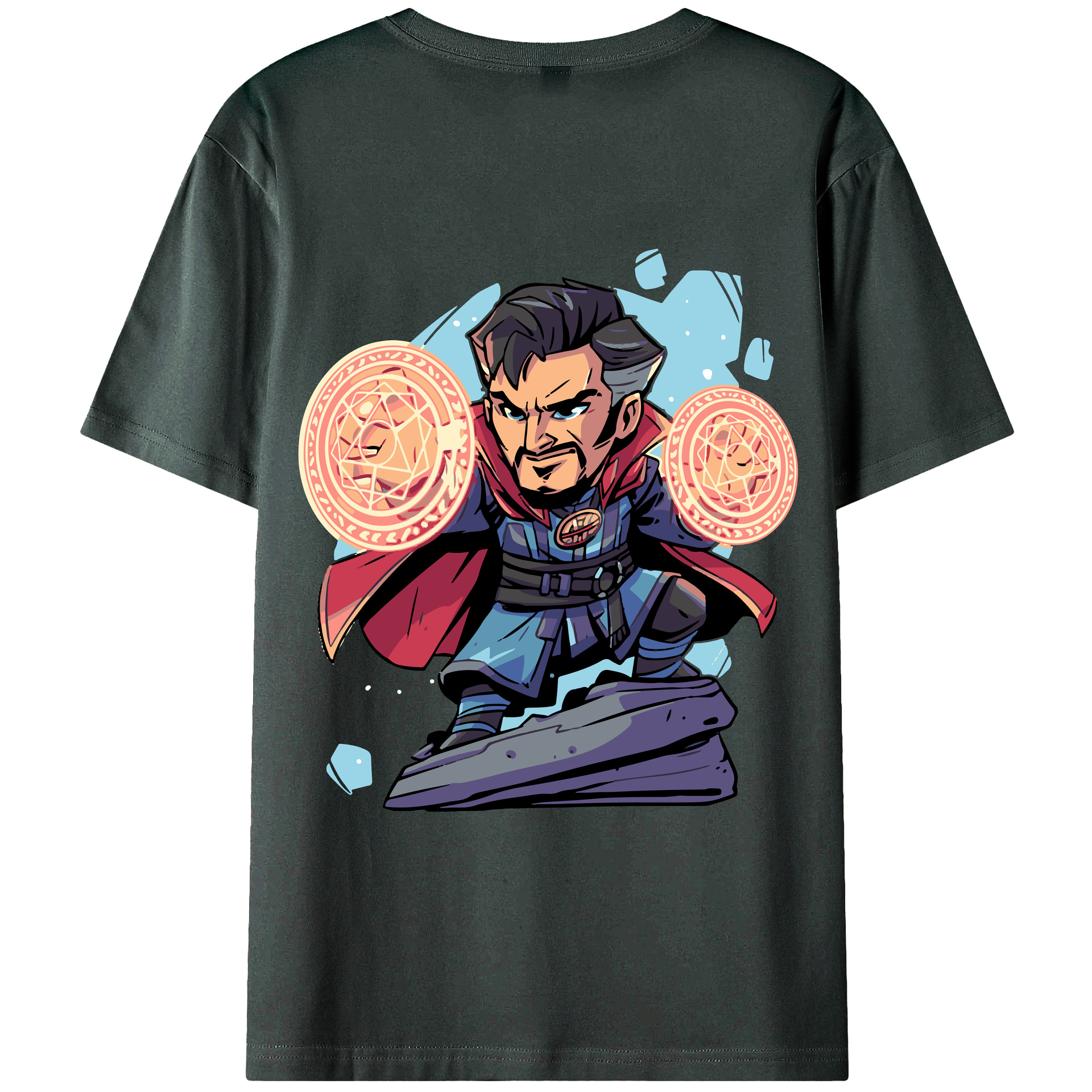 （画像用） アベンジャーズ The Avengers 綿100％ メンズ半袖Tシャツ（バックプリント） 通気性